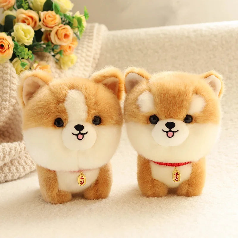 Peluche Shibinou – Le Chien Tout Rond