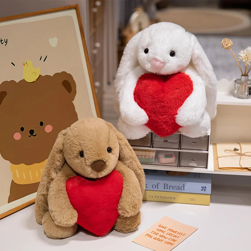Peluche Bunny Love – Le Lapin au Cœur